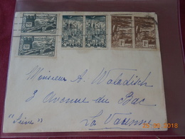 Lettre Du Maroc A Destination De La Varenne - Covers & Documents