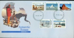 AAT 1984 Antarctic Scenes I, Melb PB FDC Lot20226 - Andere & Zonder Classificatie