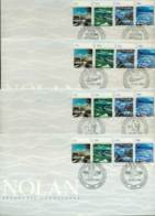AAT 1989 Nolan, Base Set 4x FDC Lot20242 - Other & Unclassified