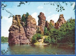 Deutschland; Teutoburger Wald; Externsteine; - Detmold