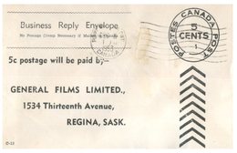 (456) Canada - Pre-paid Card 5 Cents - 1953 - Cartas & Documentos