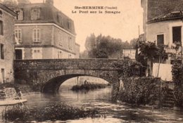 Ste Hermine : Le Pont Sur La Smagne - Sainte Hermine