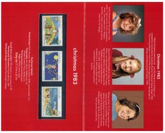 (333) Australia - Stamp Presentation Folder - Christmas 1983 - Presentation Packs