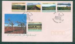 Australia 1992 Vineyard Regions, Launceston FDC Lot51076 - Covers & Documents