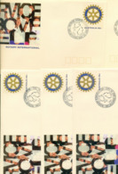 Australia 1993 Rotary Convention Pictorial Postmark FDI 5xPSE Lot52294 - Covers & Documents
