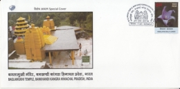 India  2016  Hinduism  Baglamukhi Temple, Bankhandi  Shimla  Special Cover   #  14756    D Inde - Hinduism