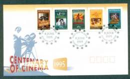 Australia 1995 Centenay Of Cinema P&S, Sydney FDC Lot51163 - Brieven En Documenten