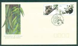 Australia 1995 Koala & Panda, Melbourne FDC Lot51179 - Briefe U. Dokumente