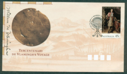 Australia 1996 De Vlamigh's Voyage Aust Stamp FDC Lot37101 - Cartas & Documentos