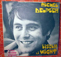 MICHEL DELPECH L'ISOLA DI WIGHT AUCUN VINYLE  COVER NO VINYL 45 GIRI - 7" - Accesorios & Cubiertas