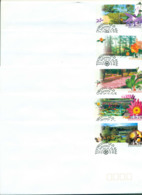 Australia 1998 Botanic Gardens Pictorial Postmark FDI 5xPSE Lot52327 - Cartas & Documentos