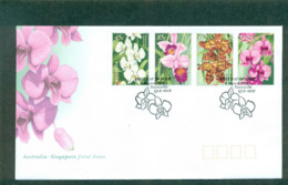 Australia 1998 Orchids, Townsville FDC Lot52539 - Brieven En Documenten