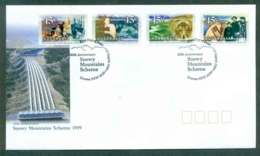 Australia 1999 Snowy Mountain Scheme, Cooma P&S FDC Lot49156 - Cartas & Documentos