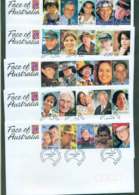 Australia 2000 Faces Of Australia 5x FDC Lot50518 - Covers & Documents