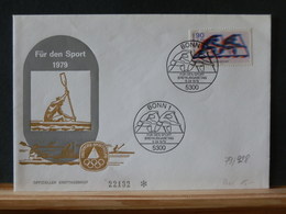 79/928 FDC  ALLEMAGNE - Kanu