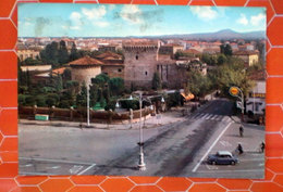 FORLI' Piazzale Ravaldino Distributore Benzina SHELL CARTOLINA 1962 - Forli