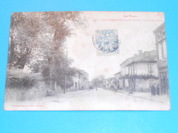 81 ) Villefranche-d'albigeois - N° 268 - Avenue D'albi  : Année 1914 : EDIT : Labouche - Villefranche D'Albigeois
