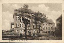 XANTEN Am Rhein, St. Josef-Hospital (1919) AK - Xanten