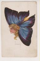 Women As Butterfly.Erkal Edition Nr.363/5 - Usabal