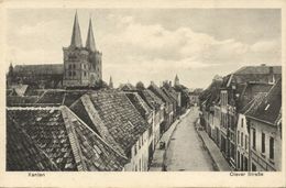 XANTEN Am Rhein, Clever Strasse (1910s) AK - Xanten