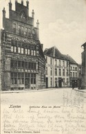 XANTEN Am Rhein, Gothisches Haus Am Markte (1905) AK - Xanten