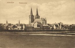 XANTEN Am Rhein, Totalansicht (1922) AK - Xanten