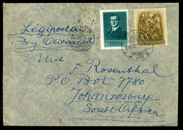 BUDAPEST 198. Légi Levél Dél-Afrikába Küldve  /  198.  Airmail Letter To South-Africa - Covers & Documents