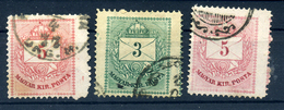 Krajcáros Kis Tétel , Látványos   /  Kr Small Bundle - Used Stamps