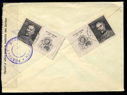 CSEHSZLOVÁKIA 1948. Cenzúrázott Levél Pestszentlőrincre Küldve  /  1948 Cens. Letter To Pestszentlőrinc - Covers & Documents