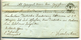 EPERJES 1849. 07.15.Szabadságharc. Levél , Tartalommal Tótkomlósra Küldve  /  1849.07.15. Revolution Letter, Cont. To Tó - ...-1867 Prephilately