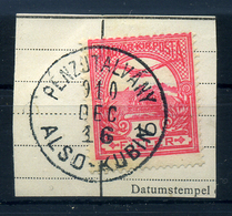 ALSÓKIN Pénzutalvány, Szép Egykörös Bélyegzés   /  Postal Money Order Nice Single Cycle Pmk - Used Stamps