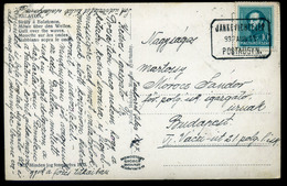 JANKOVICHTELEP 1937. Képeslap, Szép Postaügynökségi Bélyegzéssel  /  1937 Vintage Pic. P.card Nice Postal Agency Pmk - Covers & Documents