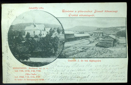 PILISCSABA 1899. Régi Képeslap  /  1899 Vintage Pic. P.card - Used Stamps