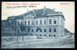PANCSOVA 1915. Vöröskeresztes Kórház  Régi Cenzúrázott Képeslap  /  1915 Red Cross Hospital Vintage Cens. Pic. P.card - Hungary