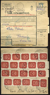 BUDAPEST 1946.07. Tábori Posta Inflációs Csomagszállító Tihanyba Küldve.Ritka!  /  1946.07. APO Inflation Parcel P.card  - Covers & Documents