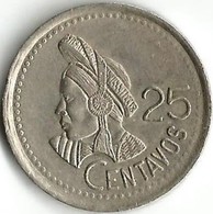 Lot 1 Pièce De Monnaie   25 Centavos  1995 - Guatemala