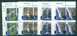 Australia 2009 Waterfalls Internationals 4x Corner Blocks 4 CTO, Lot54211 - Oblitérés