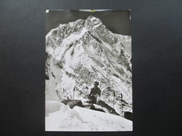 Echtofoto AK Pakistan Bergsteigen German Rupal - Expedition Leader Karl Herrligkoffer. Unterschrift Der Teilnehmer!!! - Bergsteigen