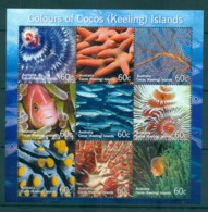 Cocos Keeling Is 2011 Colours Of Cocos Embellished Sheetlet (9)MUH Lot72467 - Islas Cocos (Keeling)