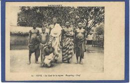 CPA Dahomey Afrique Noire Ethnic Type Cové Le Chef De La Région Non Circulé - Dahome