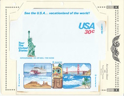 USA 1981, Scott # UC54. Entire. Tour The United States, Multicolored. MNH(**) - 1981-00