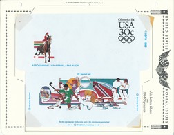 USA 1983, Scott # UC57. Entire.1984 Olympics, Multicolored. MNH(**) - 1981-00