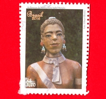 BRASILE - Usato - 2016 - Artigianato  - Maestra D Izabel Mendes - La Creatrice Di Bambole - Doll - 1.70 - Used Stamps