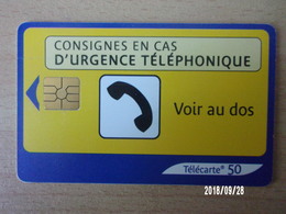 F1274E 50U GEM2 10/03 - Urgence Téléphonique - 2003