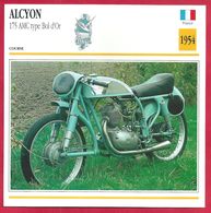 Alcyon 175 AMC Type Bol D'Or, Moto De Course, France, 1954, La Dernière Vraie Alcyon De Course - Sport
