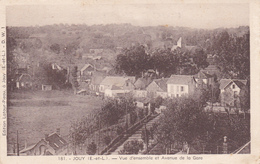 CPA 28 JOUY Vue D'ensemble, Avenue De La Gare N° 181 éditeur: LATOUR PIEAU - Jouy