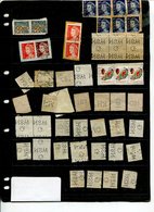 (stamps 999 - 29-09-2018) Australia (and Few Others) Large Selection (50) Of PERFINS Stamps (timbres Avec Trous) - Perfin