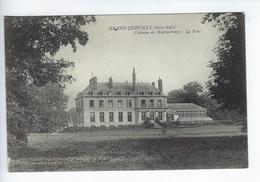 CPA - 76 - Le Grand Quevilly - Rouen - Château De Montmorency - Le Parc - Le Grand-Quevilly