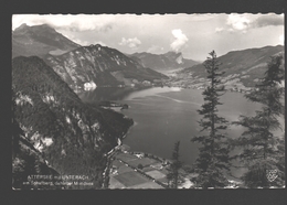 Attersee Mit Unterach Am Schafberg, Dahinter Mondsee - 1953 - Attersee-Orte