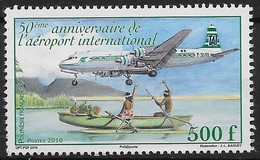 2010 Polynésie Française. N°  929  Nf**  MNH.  Cinquantenaire De L'aéroport International. - Unused Stamps